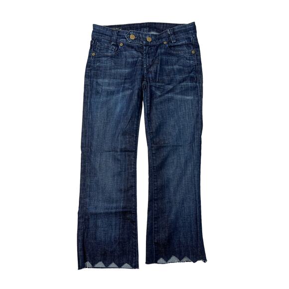 Citizens of Humanity COH Womens Arrowhead Flare Trouser Fit Jeans Raw Cut Hem 24 - Picture 1 of 9